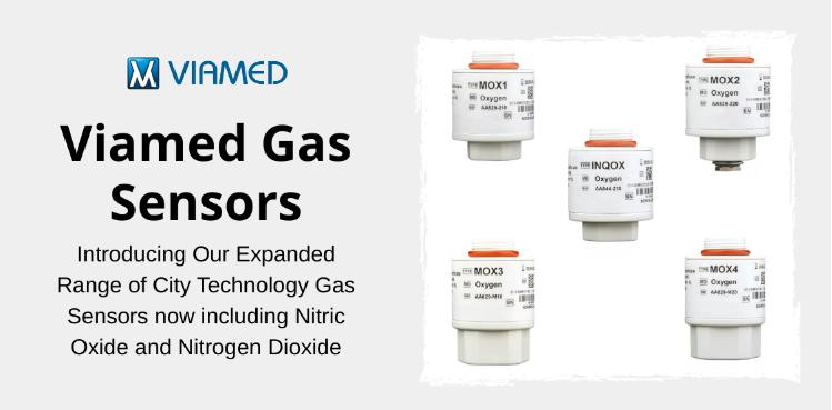 Viamed Expands Gas Sensor Range with New Nitric Oxide and Nitrogen Dioxide Sensors