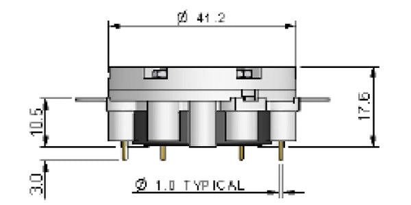 City Technology Nitrogen Dioxide (NO2) Gas Sensor MND1S MediceL