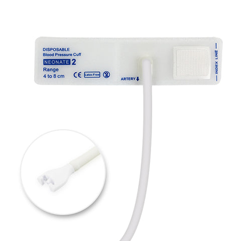 6013058 Disp. NIBP Cuff Dbl-Tube - Non-Woven Fabric - Sm. Adult