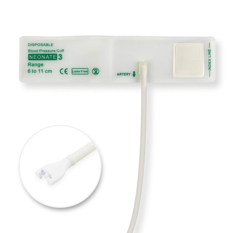 6013059 Disp. NIBP Cuff Dbl-Tube - Non-Woven Fabric - Adult
