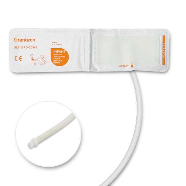 6013141 Disp. NIBP Cuff Sgl.-Tube - Non-Woven Fabric - Neonatal (2)