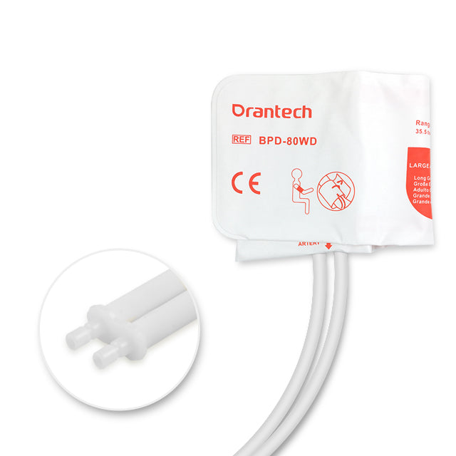 6013216 Disp. NIBP Cuff Dbl-Tube - Non-Woven Fabric - Sm. Adult