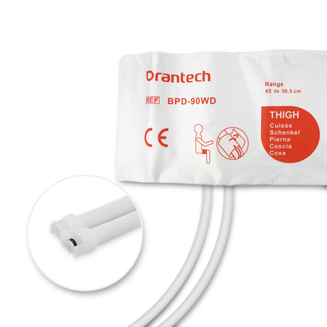 6013201 Disp. NIBP Cuff Dbl-Tube - Non-Woven Fabric - Adult