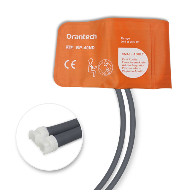 6013719 Reus. NIBP Cuff Dbl-Tube (without Bladder) - Small Adult