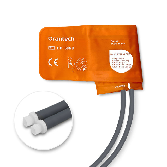 6013703 Reusable NIBP Cuff Dbl-Tube (without Bladder) - Adult