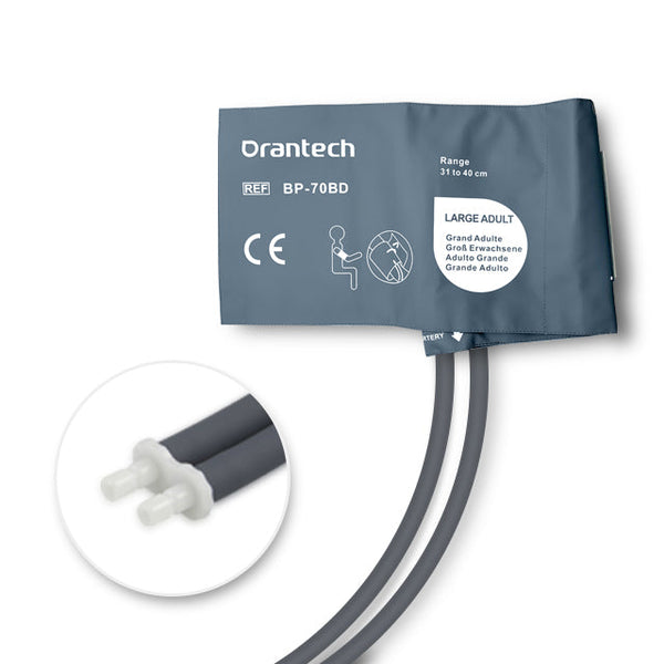 6013632 Reusable NIBP Cuff Dbl-Tube (with Bladder) - Large Adult