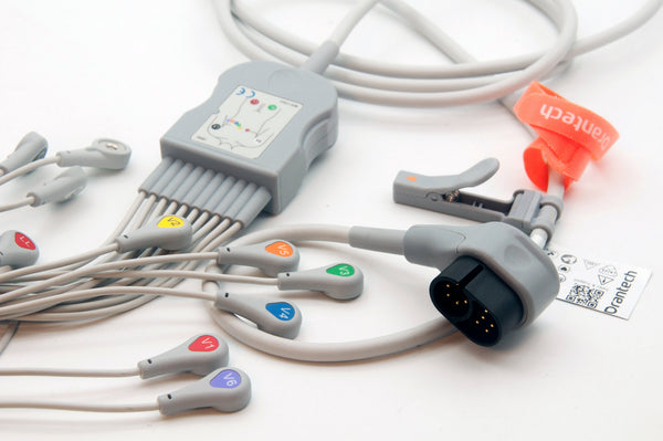 6016582 ECG Wires comp. w/ ZOLL - 10-leads Press Stud (AHA)