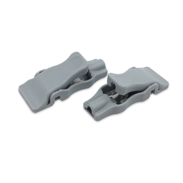 6018218 Electrode Adpt. - 4mm Banana Plug transfer to clip - Grey