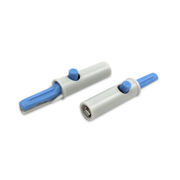 6018217 Electrode Adpt. - 3mm pin transfer to clip (Blue)