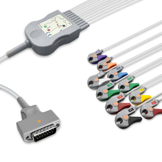 6017900 Patient Cable comp w/ GE Marquette - 10-Leads (AHA)