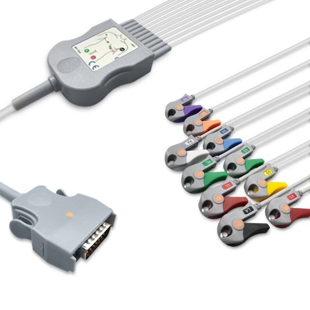 6017950 Patient Cable comp w/ Mortara - 10-Leads (AHA)