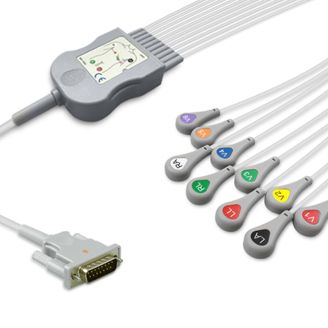6017973 Patient Cable comp w/ Philips - 10-Leads (AHA)