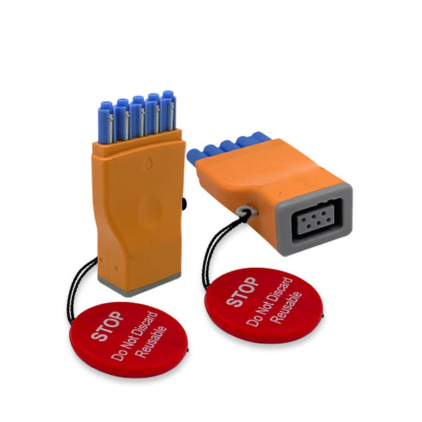 6018178 Patient Cable comp. w/ ECG Adpt. - TPH-CV - 5-leads - 804-742