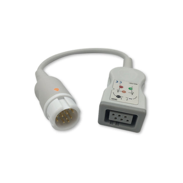 6016998 ECG Wires comp. w/ Philips - CV-Type - 5-leads (AHA)
