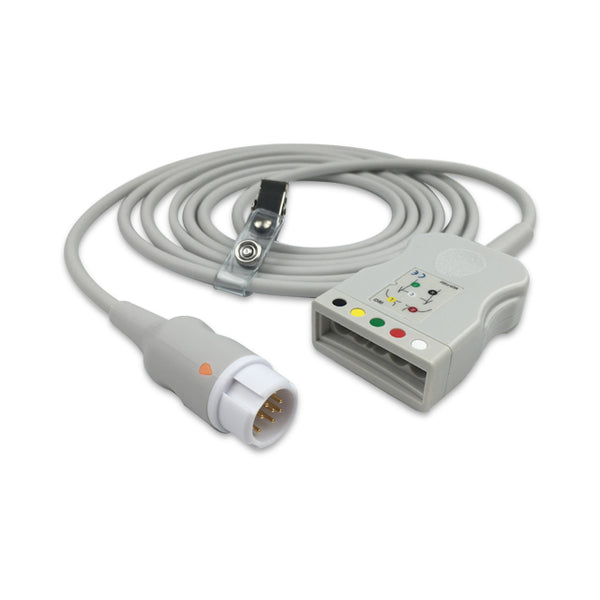6016823 ECG Wires comp. w/ Philips - PH Type - 5-leads (IEC)