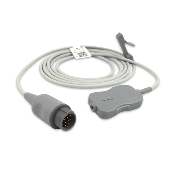 6018302 Foetal Doppler ECG Legplate Cable - comp. w/ GE - Philips