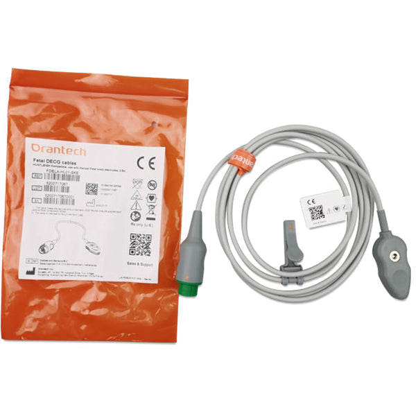 6018311 Foetal Doppler ECG Legplate Cable - c/w HUNTLEIGH - Kendall