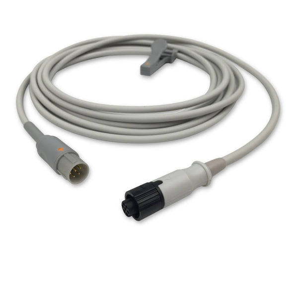 6015051 IBP Cable comp. w/ Nihon Kohden - Medex-Logical