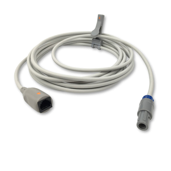 6015008 IBP Cable comp. w/ Nihon Kohden - Medex-TranStar