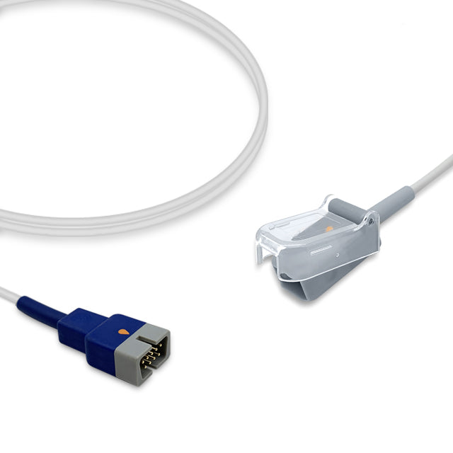 6010505 SpO2 Adapter Cable comp w/ Nellcor-Oximax - Nellcor
