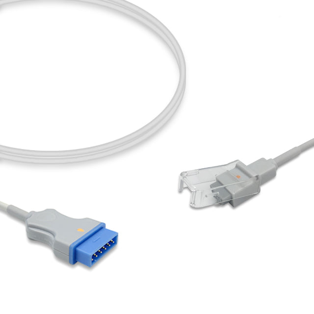 6010861 SpO2 Adapter Cable comp. w/ GE Marquette-Masimo - Nellcor