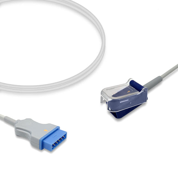 6010534 SpO2 Adpt. Cable comp. w/ GE Marquette-Oximax - Nellcor-Oximax