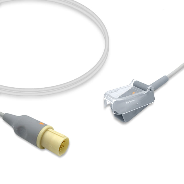 6010547 SpO2 Adapter Cable comp w/ GE Hellige - Nellcor