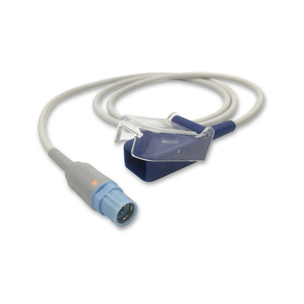6010584 SpO2 Adapter Cable comp. w/ Draeger-Oximax - Nellcor-Oximax