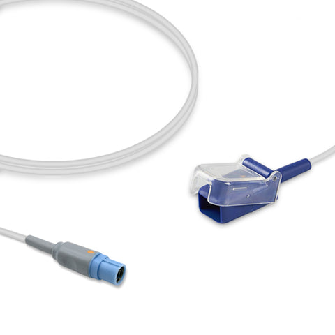6010585 SpO2 Adapter Cable comp. w/ Draeger-Oximax - Nellcor-Oximax