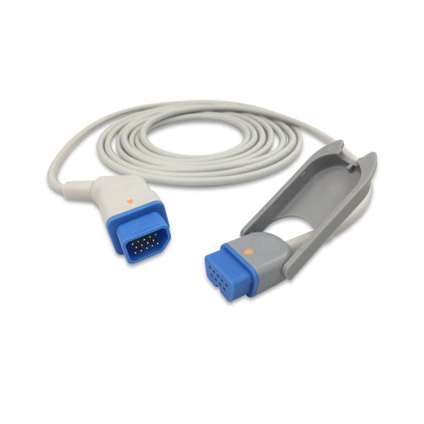 6010608 SpO2 Adapter Cable comp w/ Nihon Kohden