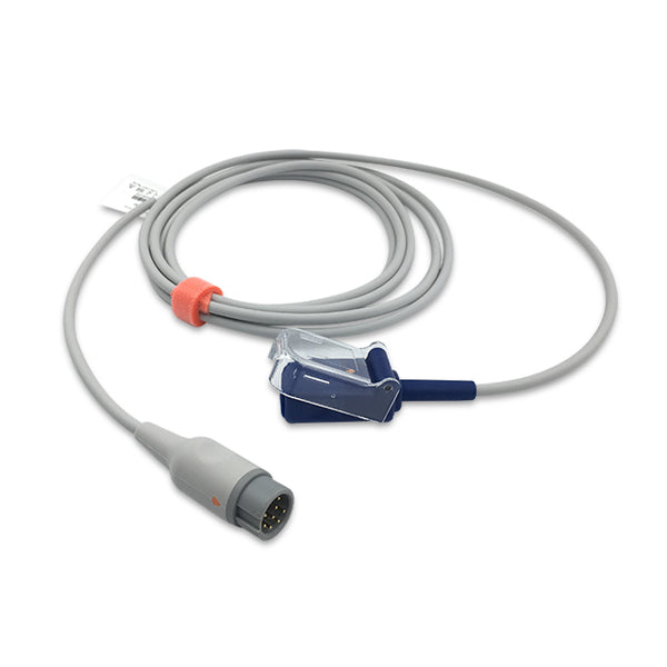 6010650 SpO2 Adapter Cable comp. w/ Mindray-Oximax - Nellcor-Oximax