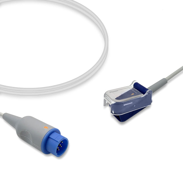 6010678 SpO2 Adapter Cable comp. w/ Biolight-Oximax - Nellcor-Oximax