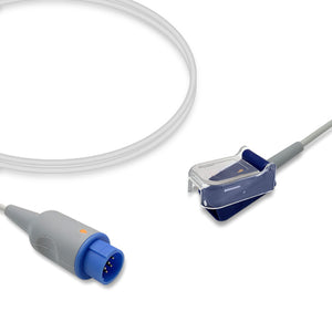 6010678 SpO2 Adapter Cable comp. w/ Biolight-Oximax - Nellcor-Oximax