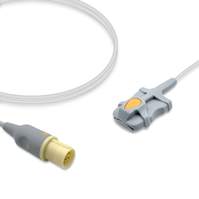 6011269 Reus. SpO2 Sensor comp. w/ GE Hellige-Oximax - Adult Silicone