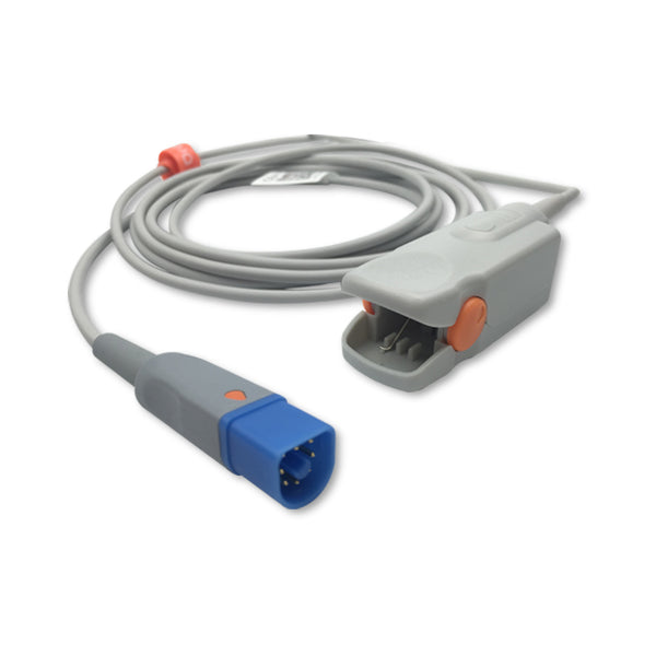 6011040 Reus. SpO2 Sensor comp. w/ Philips-Masimo - Adult Finger Clip