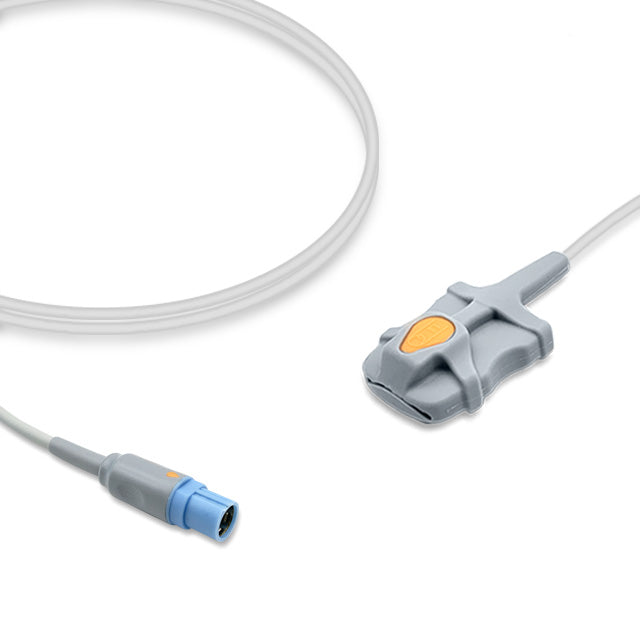 6011285 Reus. SpO2 Sensor c/w Draeger Siemens-Oximax - Adt. Silicone