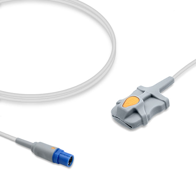 6011284 Reus. SpO2 Sensor comp. w/ Draeger Siemens - Adult Silicone