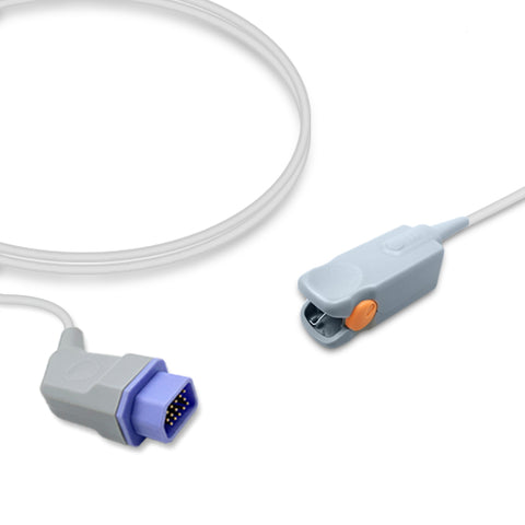 6011527 Reus. SpO2 Sensor c/w Nihon Kohden-Oximax - Paed. Finger Clip