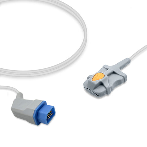 6011306 Reus. SpO2 Sensor comp. w/ Nihon Kohden - Adult Silicone