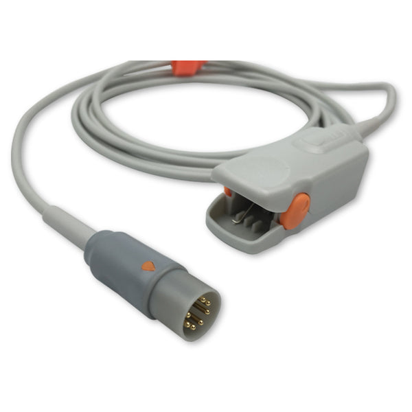 6011078 Reus. SpO2 Sensor comp. w/ Schiller - Adult Finger Clip