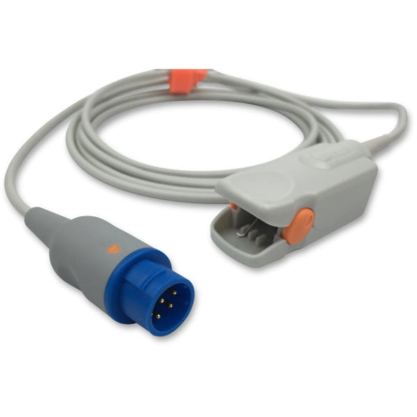 6011138 Reus. SpO2 Sensor comp. w/ Mennen - Adult Finger Clip