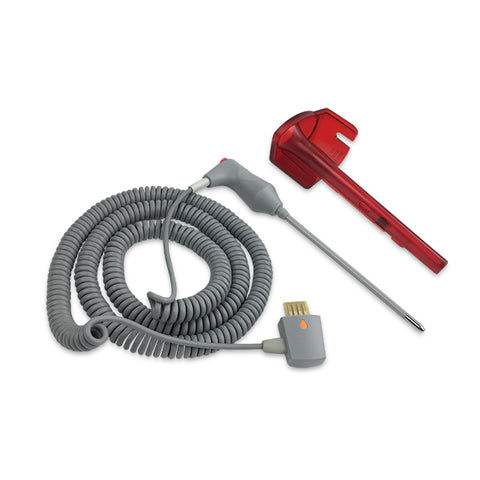 6018709 Reus. Temp Probe comp. w/ Welch Allyn - Smart - Rectum - Red