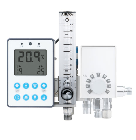 MaxBlend Lite Blender Low Flow 0-15 lpm Flow Meter (NIST)