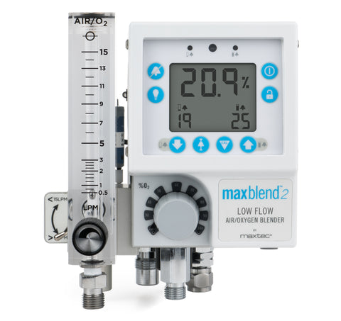MaxBlend 2 Low Flow Blender 0 - 15 lpm Flow Meter (NIST)