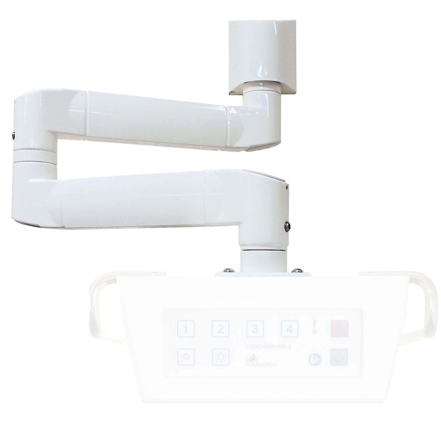 Ceratherm 600-3 Double-Hinged Arm and Wall Mounting Bracket